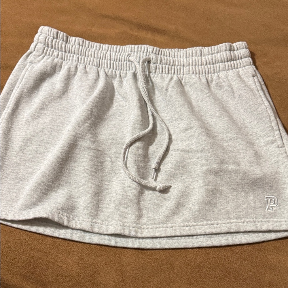PINK Victoria's Secret Gray Skirt